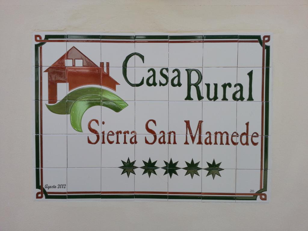Casa Rural Sierra San Mamede La Codosera Εξωτερικό φωτογραφία